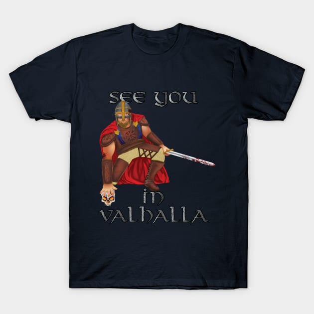 Valhalla T-Shirt by WolfBlood7